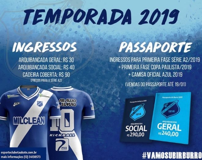 Taubaté apresenta mais algumas camisas 2
