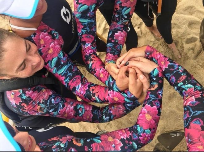 Canoagem feminina joseense comemora mais um ano 4