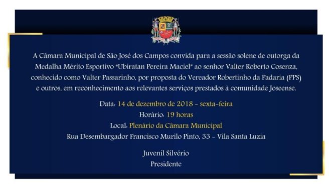 Ex-zagueiro do São José será homenageado 3