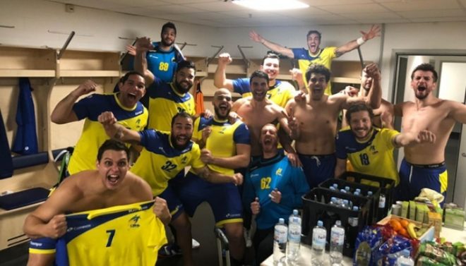 Taubateanos ganham com a seleção de handebol 1