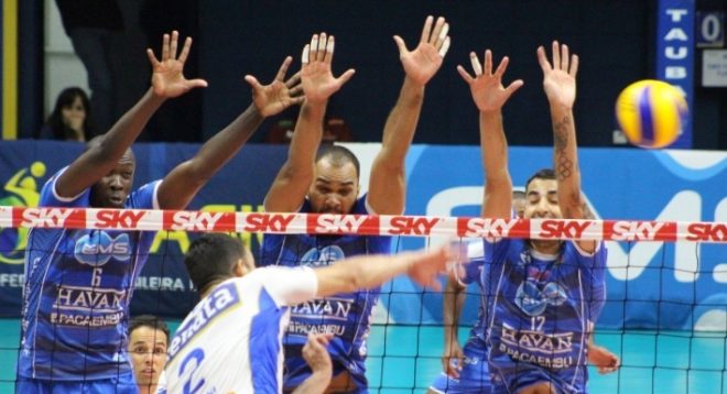 Taubaté Vôlei vai às semifinais da Copa do Brasil 1