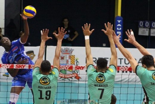 Taubaté Vôlei vence apertado e São José perde outra 4