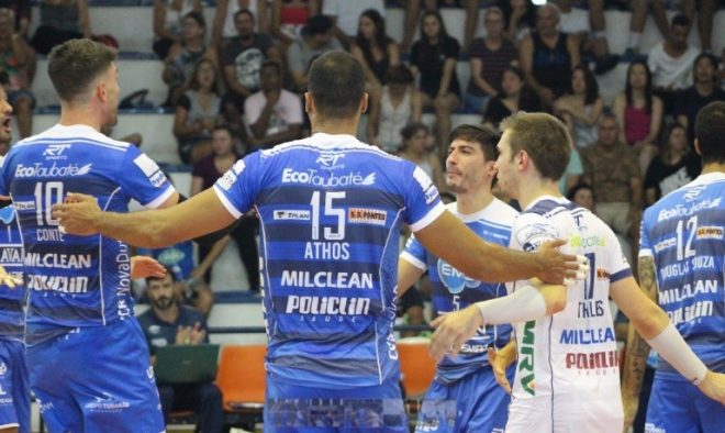 Taubaté Vôlei confirma previsão fazendo 3 a 0 3