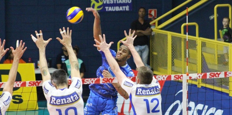 Taubaté Vôlei começa as quartas vencendo em casa 1