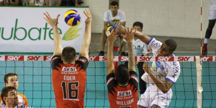 Taubaté Vôlei começa as finais com derrota 1