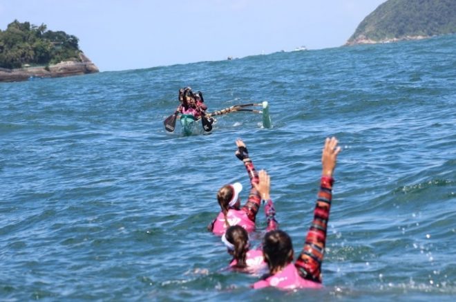 Canoagem feminina joseense quebra recorde 3