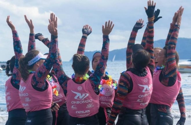 Canoagem feminina joseense quebra recorde 8