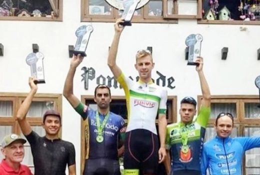 Ciclista da equipe de Pinda é campeão no Sul 11