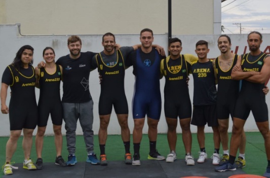 Levantamento de peso joseense está no Sul 1