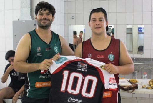 Jogador comemora 100 partidas pelo Jacareí Rugby 13