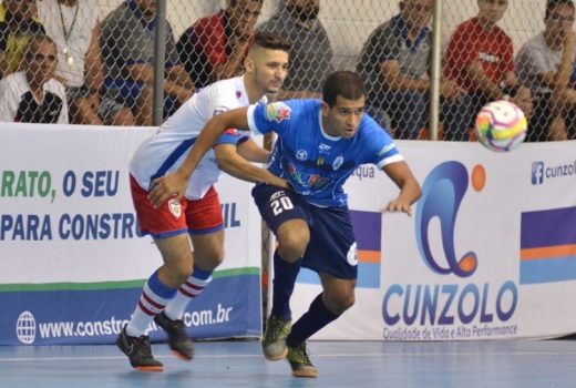 Futsal da região tem rodada que encerra fase 1