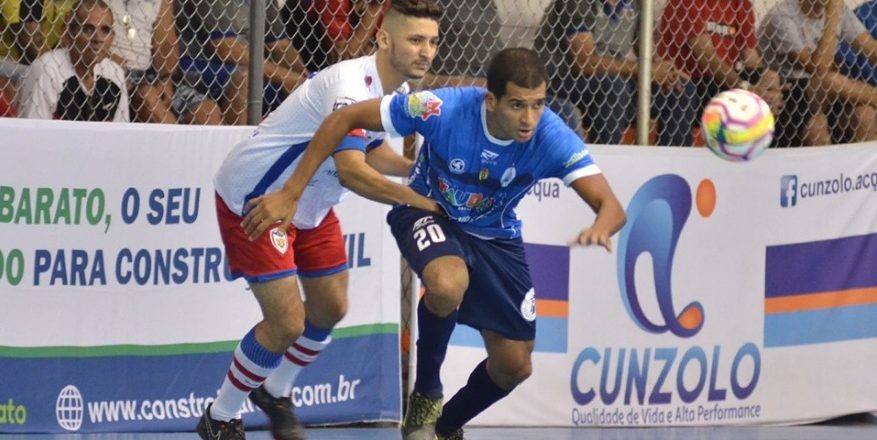 Futsal da região tem rodada que encerra fase 1