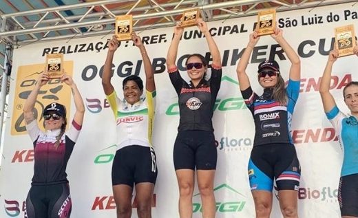 Ciclismo de Pinda tem competidora frequentando pódio 11