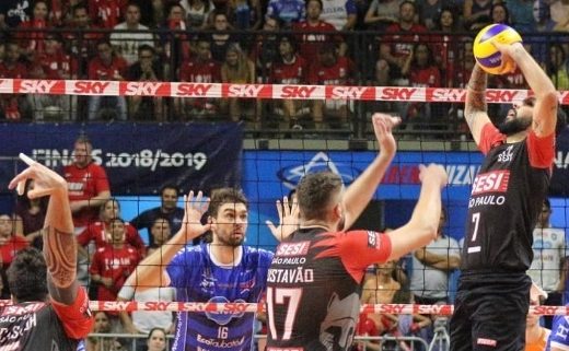 Taubaté terá que jogar uma quinta final com o Sesi 5