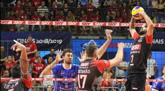 Taubaté terá que jogar uma quinta final com o Sesi 1