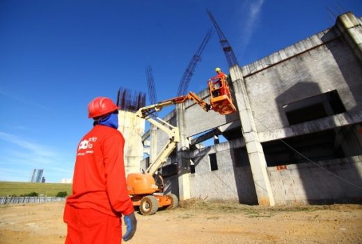 Obras na Arena de São José estão em andamento 3