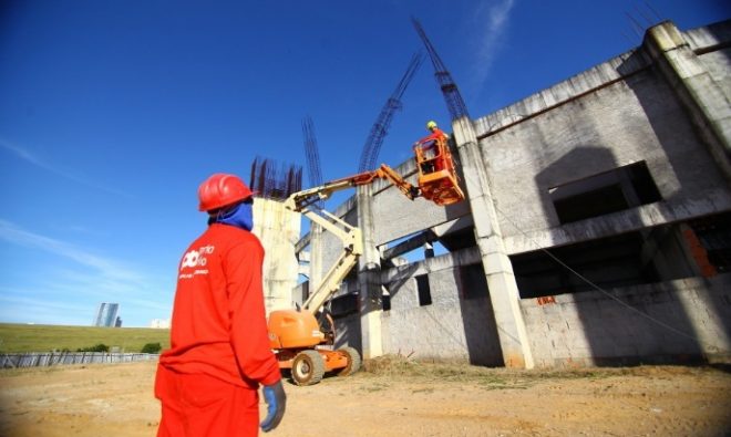Obras na Arena de São José estão em andamento 1
