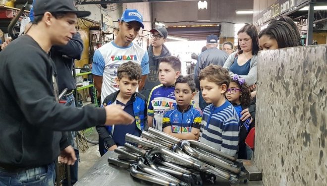 Futuros ciclistas taubateanos aproveitam férias 3