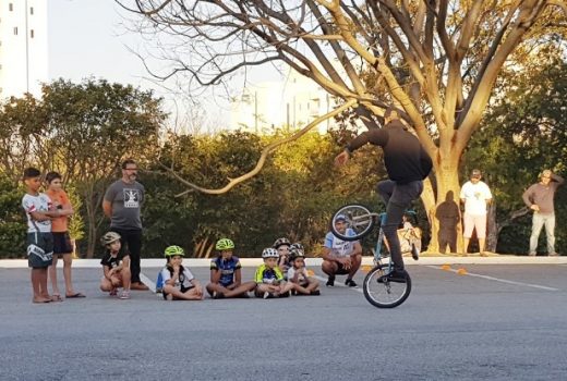 Futuros ciclistas taubateanos aproveitam férias 1