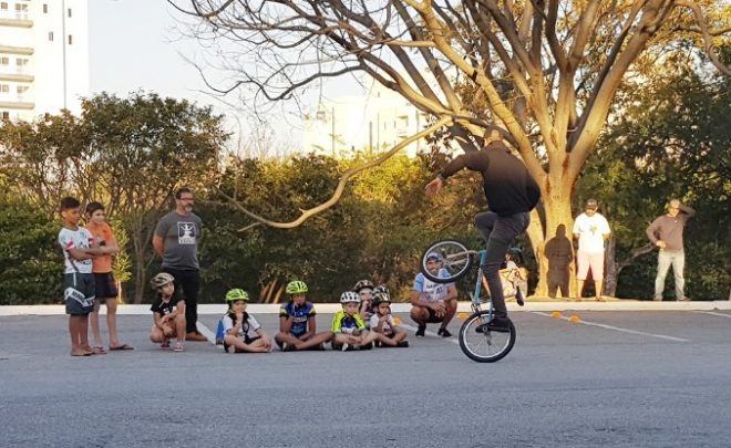 Futuros ciclistas taubateanos aproveitam férias 1