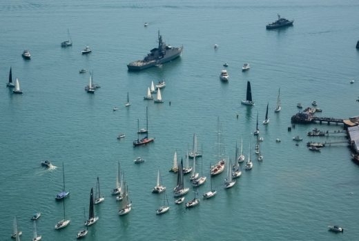 Semana de Vela começa com adaptações aos ventos 1