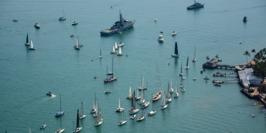 Semana de Vela começa com adaptações aos ventos 1