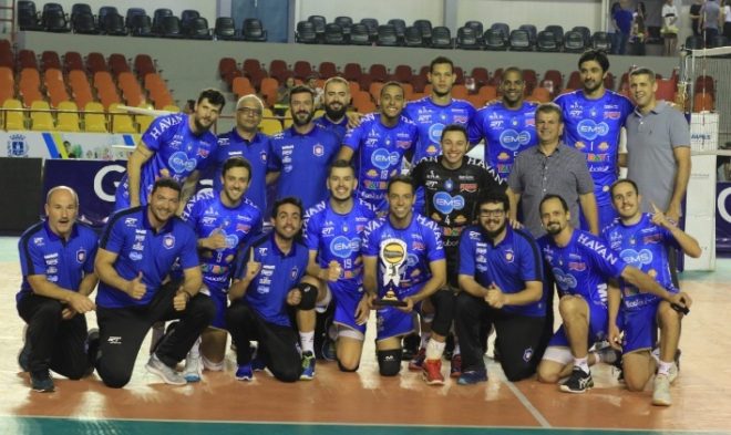 Taubaté Vôlei confirma favoritismo em Goiás 1