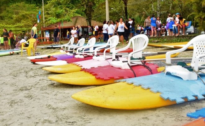 Festival Paralímpico venceu o mau tempo em Ubatuba 3