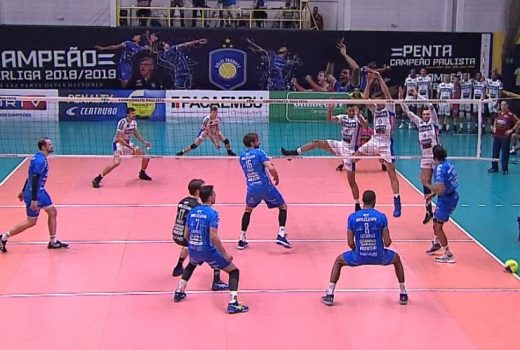 Taubaté Vôlei perde e fica em desvantagem nas finais 3