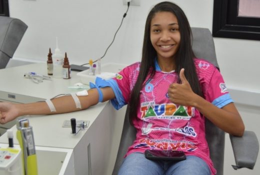 Taubaté feminino participa de ação social 5