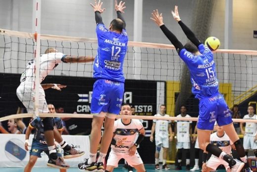 Taubaté Vôlei repete 3 a 0 e confirma semifinais 8