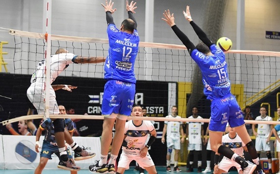 Taubaté Vôlei repete 3 a 0 e confirma semifinais 1