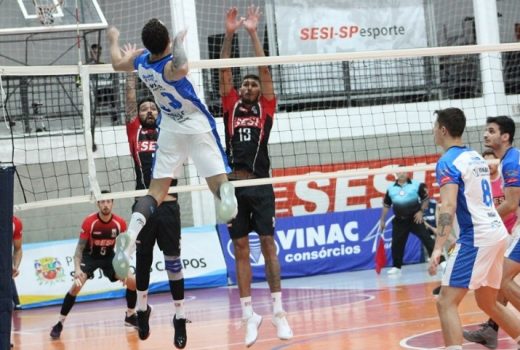 São José Vôlei perde em casa para o Sesi 1