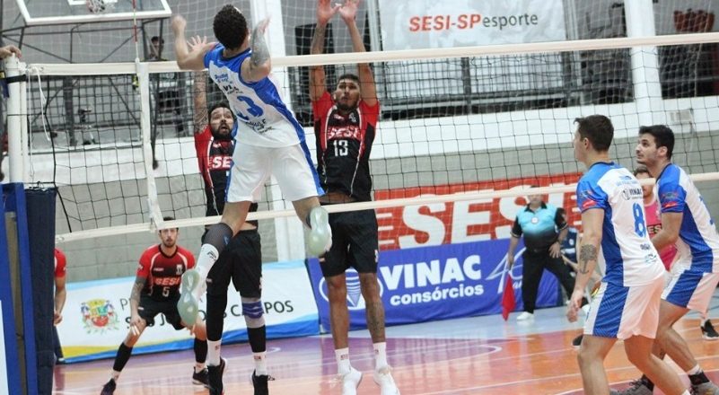 São José Vôlei perde em casa para o Sesi 1