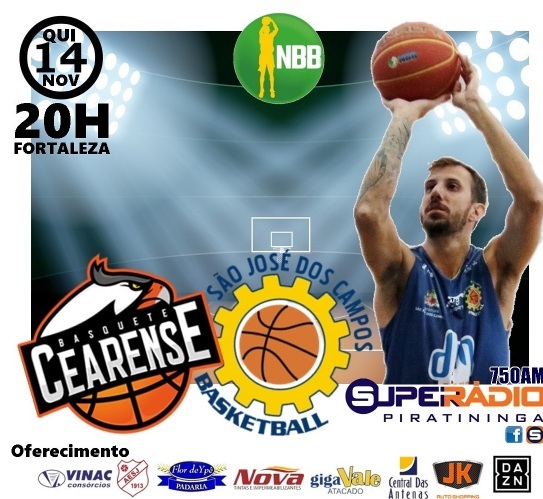 São José Basketball procura vitória no Nordeste 3