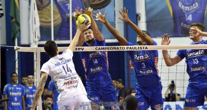 Taubaté Vôlei defende os 100% em Campinas 1