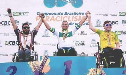 Joseense é tricampeão brasileiro de paraciclismo 12
