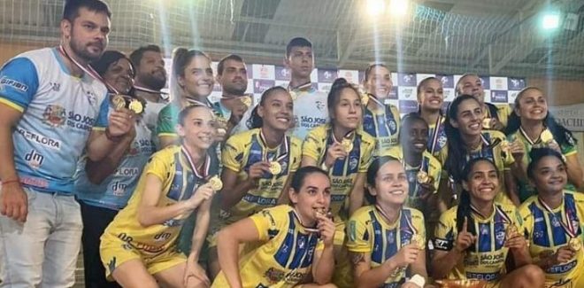 São José Futsal Feminino comemora título 1