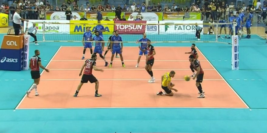 Taubaté Vôlei fica fora da final da Copa Brasil 1