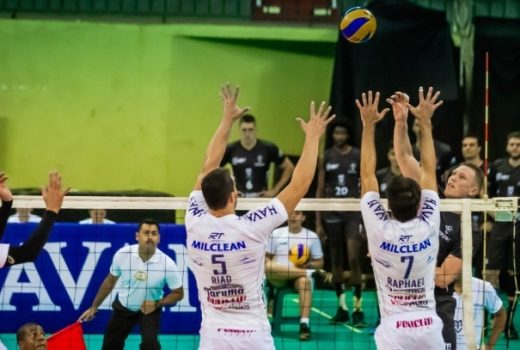 Taubaté Vôlei vence e alcança pontuação do líder 11