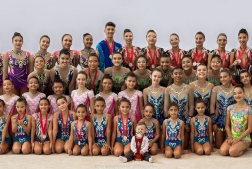 Ginástica rítmica de Ubatuba comemora aniversário 10