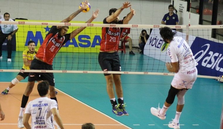 Taubaté Vôlei leva amarga virada do Sesi 1