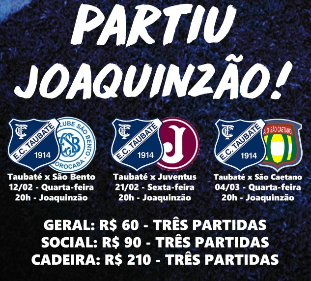 Taubaté oferece pacote de ingressos promocionais 3