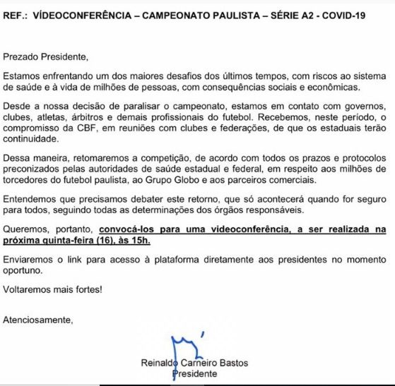 Taubaté saberá na quinta sobre a volta ao campo 3 Taubaté saberá na quinta sobre a volta ao campo 3