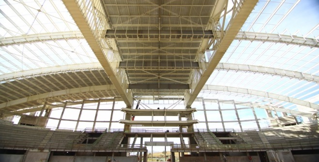 Arena joseense segue com obras em andamento 1