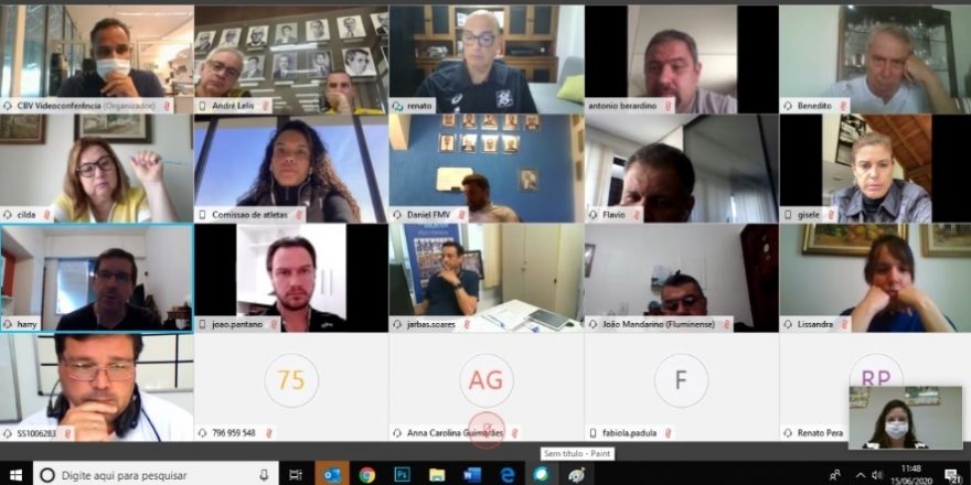 Taubaté Vôlei recebe informações sobre a Superliga 1