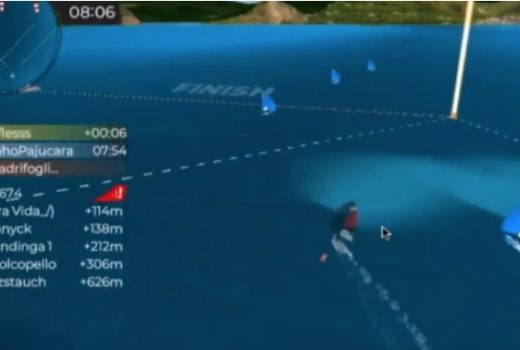 Semana de Vela virtual teve abertura movimentada 13