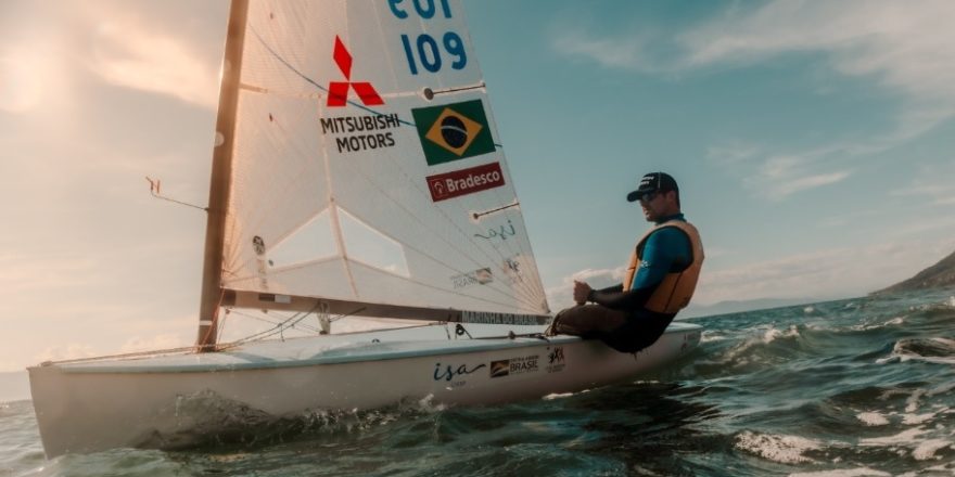 Velejador treina no Litoral Norte pensando na olimpíada 1