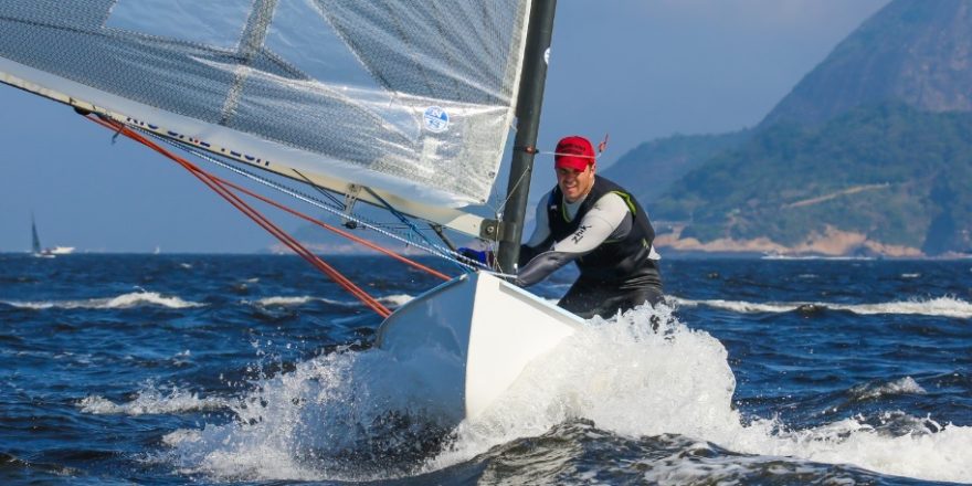 Velejador olímpico voltou com vitória no Rio 1