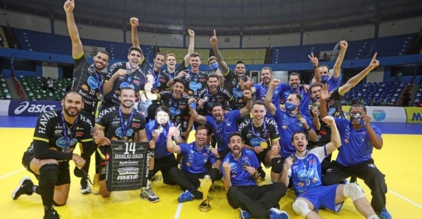 Taubaté Vôlei comemora bi na Supercopa 1